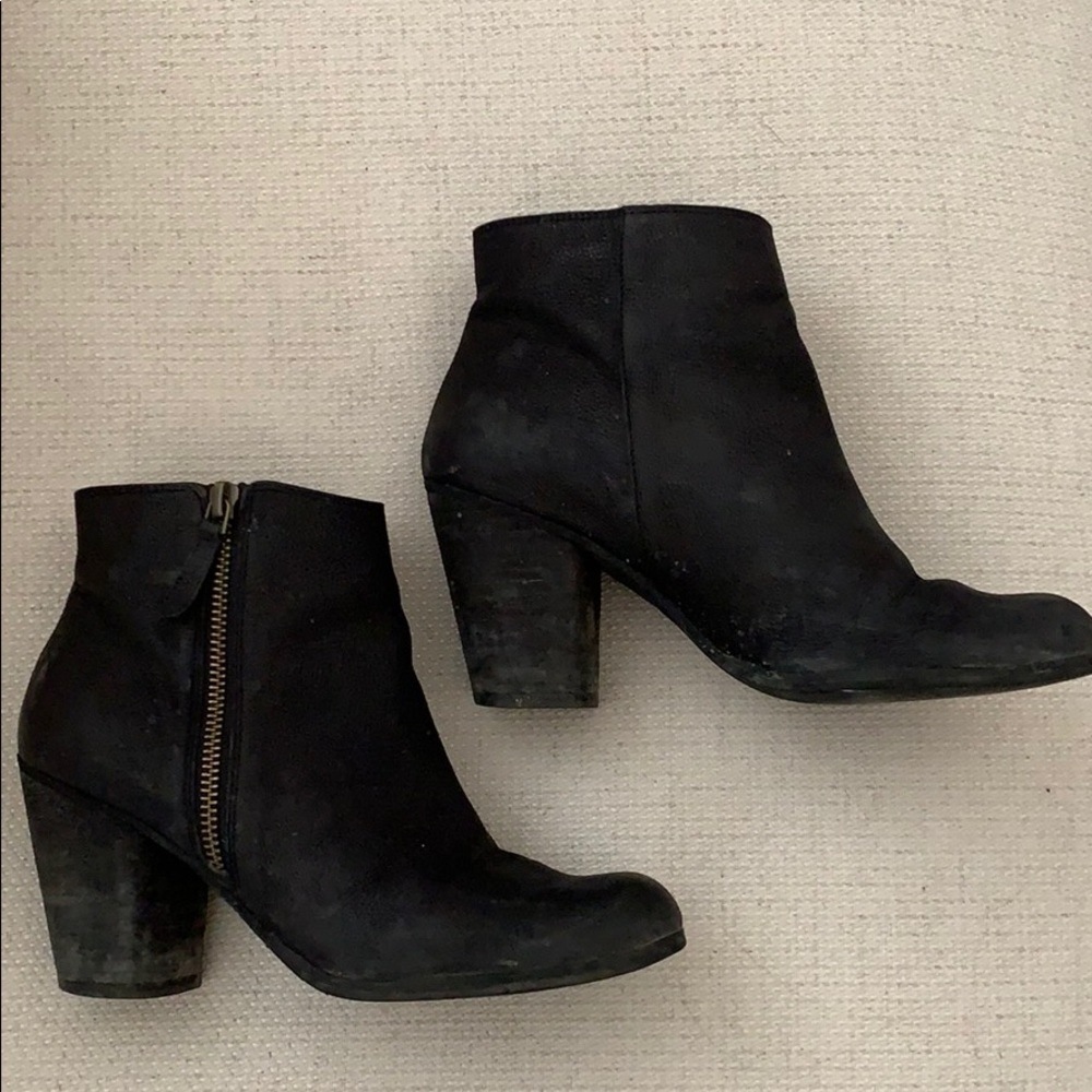 BP black booties size 6.5